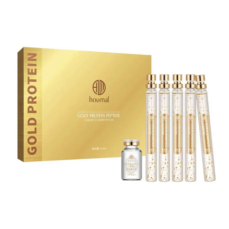 

Protein Thread Lifting Sets Combination Of Soluble Protein Thread And Gold Essence Face Moisture Essences For All Kinds Of Skin