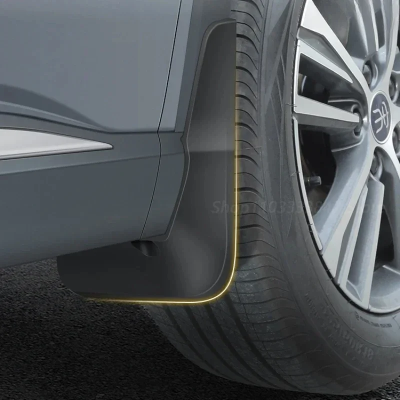 Для автомобильного брызговика BYD SONG PRO DMI 2020-2024 передняя и задняя подкладка колеса