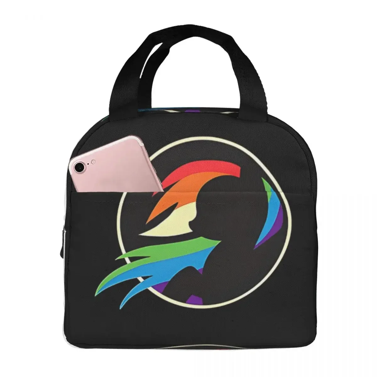 Вместительный ланч-контейнер My Little Pony для студентов новинка 2024 мультяшный