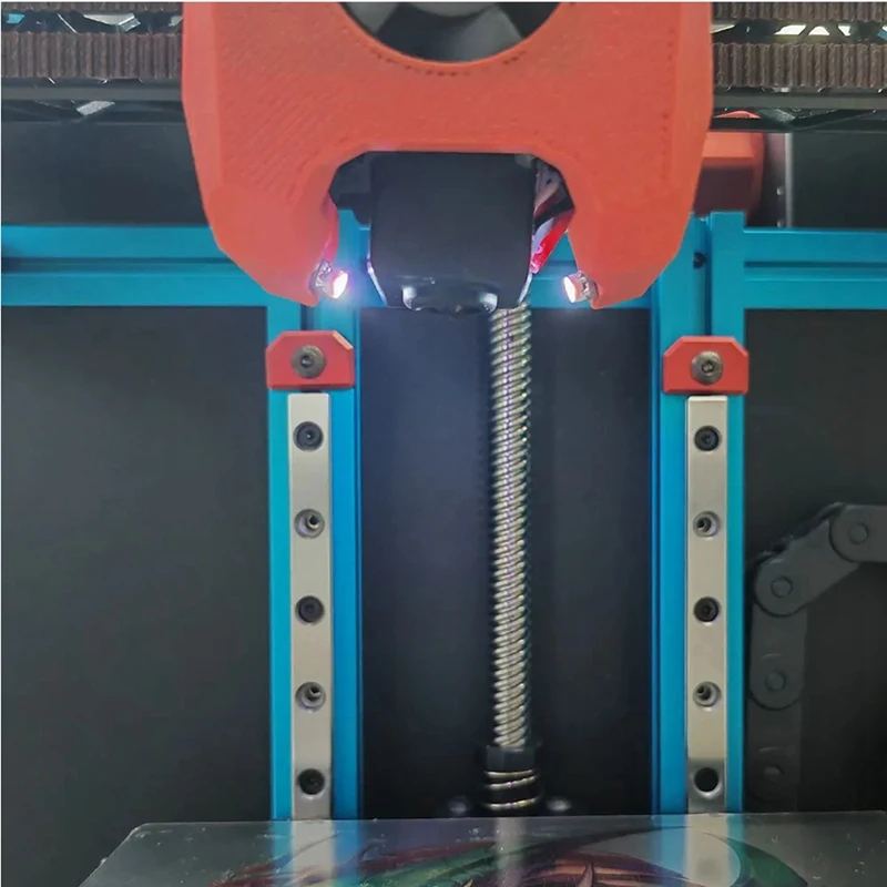 Блестки RGB Neopixel с WS2812 3535 яркий светодиодный и 1M 26AWG PTFE провод для Voron Mini SB экструдер