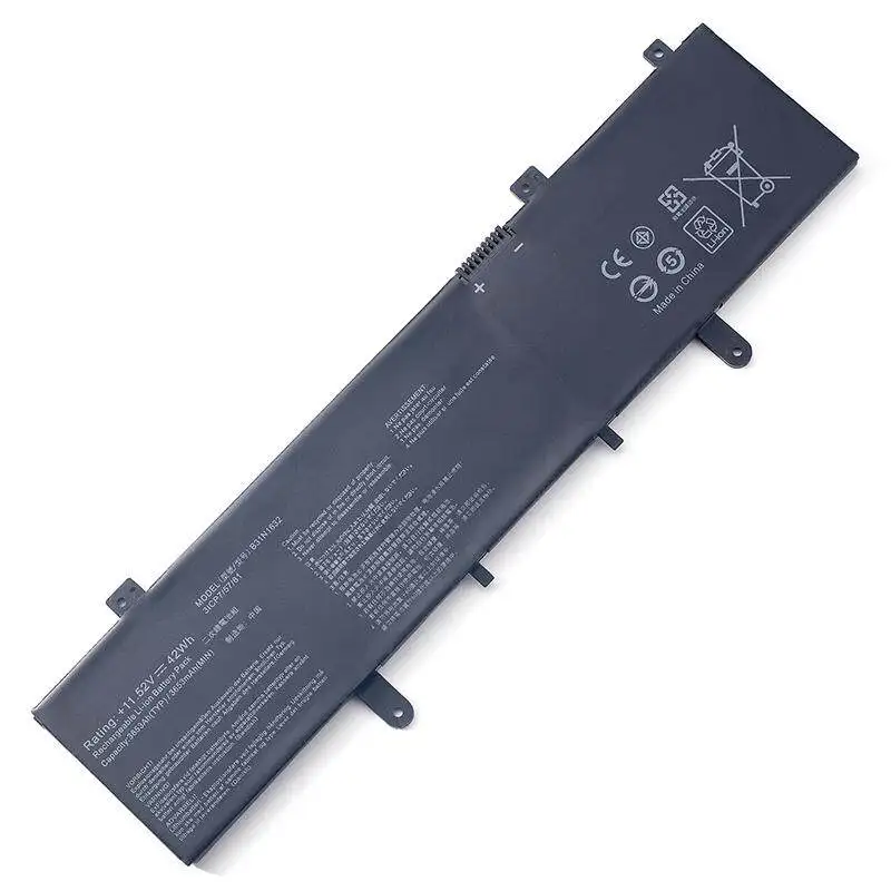 Фото Аккумулятор для ноутбуков ASUS ZenBook S4100U, S4000U, ZenbookX405, X405UA, X405UQ, замена B31N1632, 3500 мАч, 11.52В №2