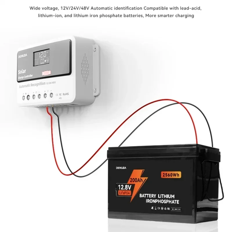 YINGFA 30A 40A PWM 12V 24V Контроллер заряда солнечной панели Регулятор батареи с двойным USB