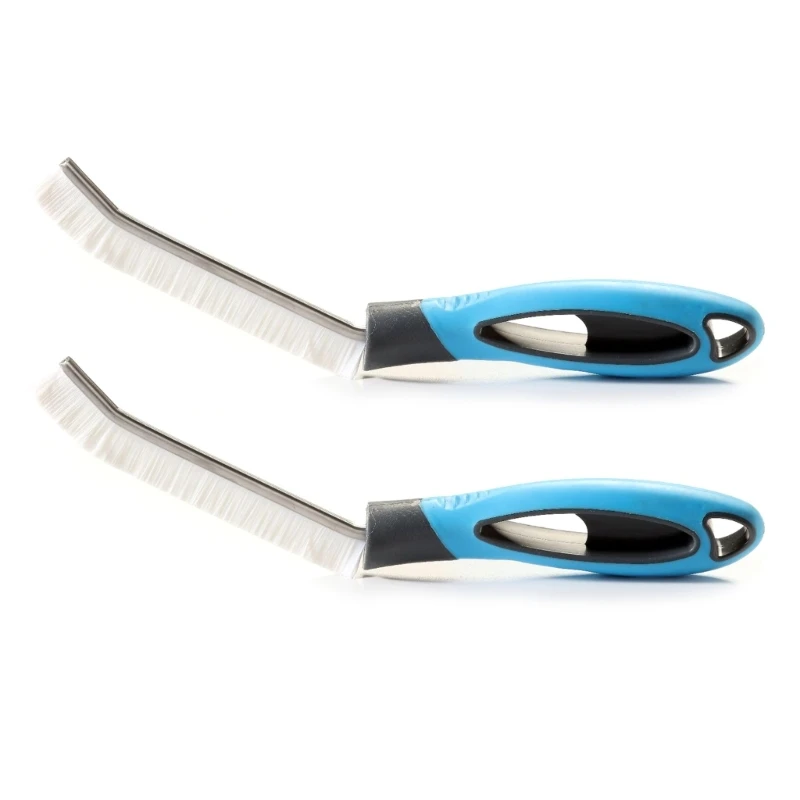 

2Pcs Bathroom Gaps Cleaning Brush Small Crevice Cleaning Brush Multifunctional 40JE
