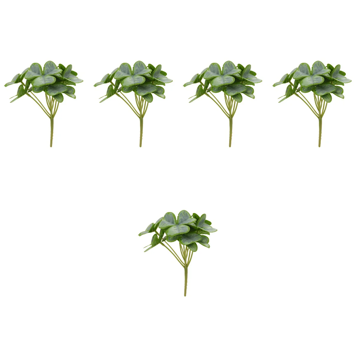 

Shamrock Artificial Decor Home Spring Faux Greenery Indoor Decorations Artifical Flowers Outdoor Stems Dracaena Live