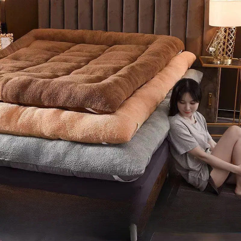 

Зимняя утолщенная плюшевая подушка для студенческого общежития, домашняя подушка, Одиночная или двойная теплая подушка, стеганое одеяло и постельное белье