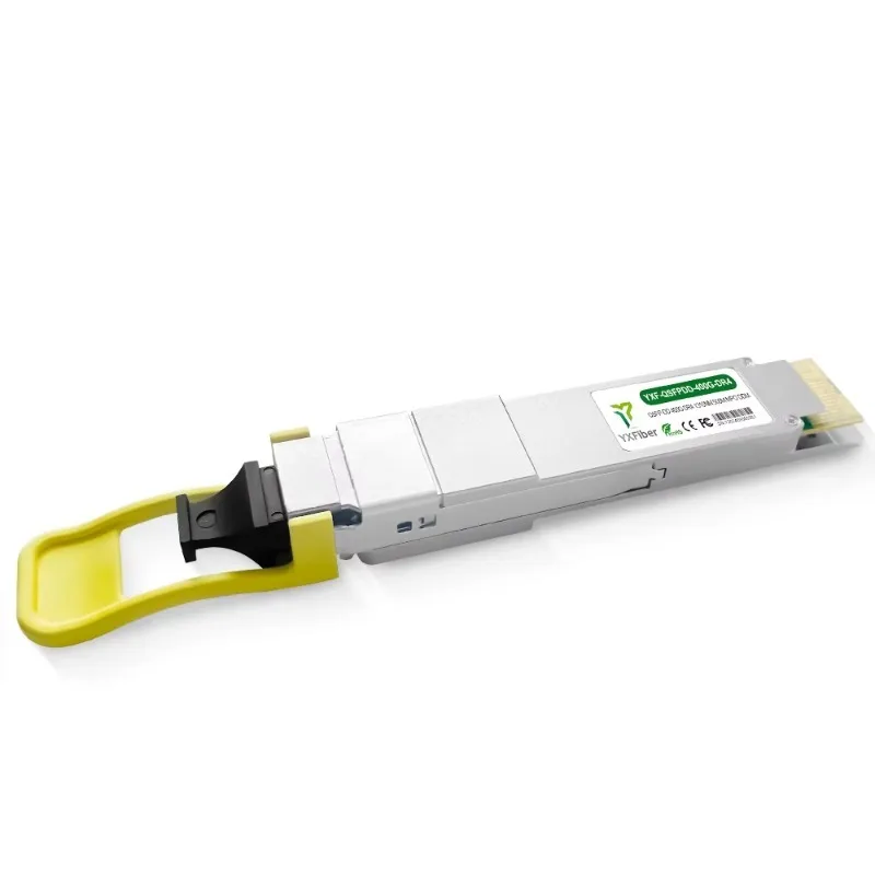 Фото Оптический трансиверный модуль 400GBASE-DR4 QSFP-DD 1310 нм 2 км DOM MTP/MPO-12 APC, одномодовый №2