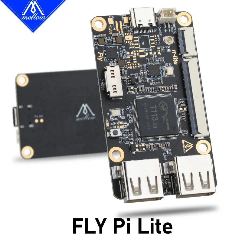 

Mellow Fly Pi Lite V1 Wifi Board Replaces Raspberry Pi PC With Klipper Firmware For Ender 3 Voron Vzbot V-core3 3D Printer Parts