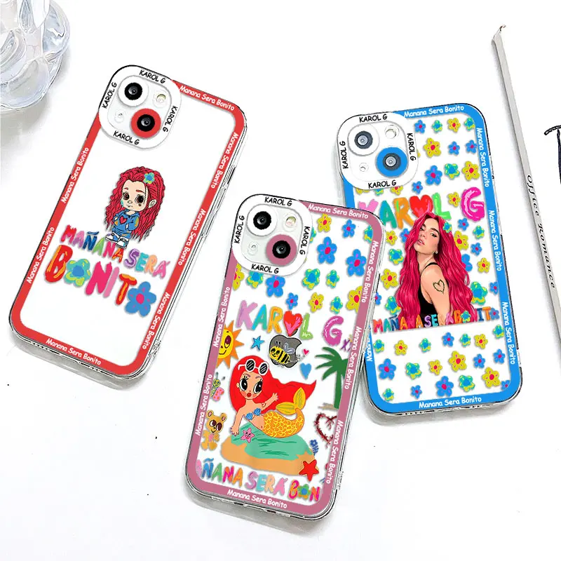 

karolg Manana Sera Bonito Phone Case For Xiaomi Redmi Note 12C 11 10 Pro Plus 10C 9A 9C K30 K40 K50 K60 4G 5G Transparent Capa