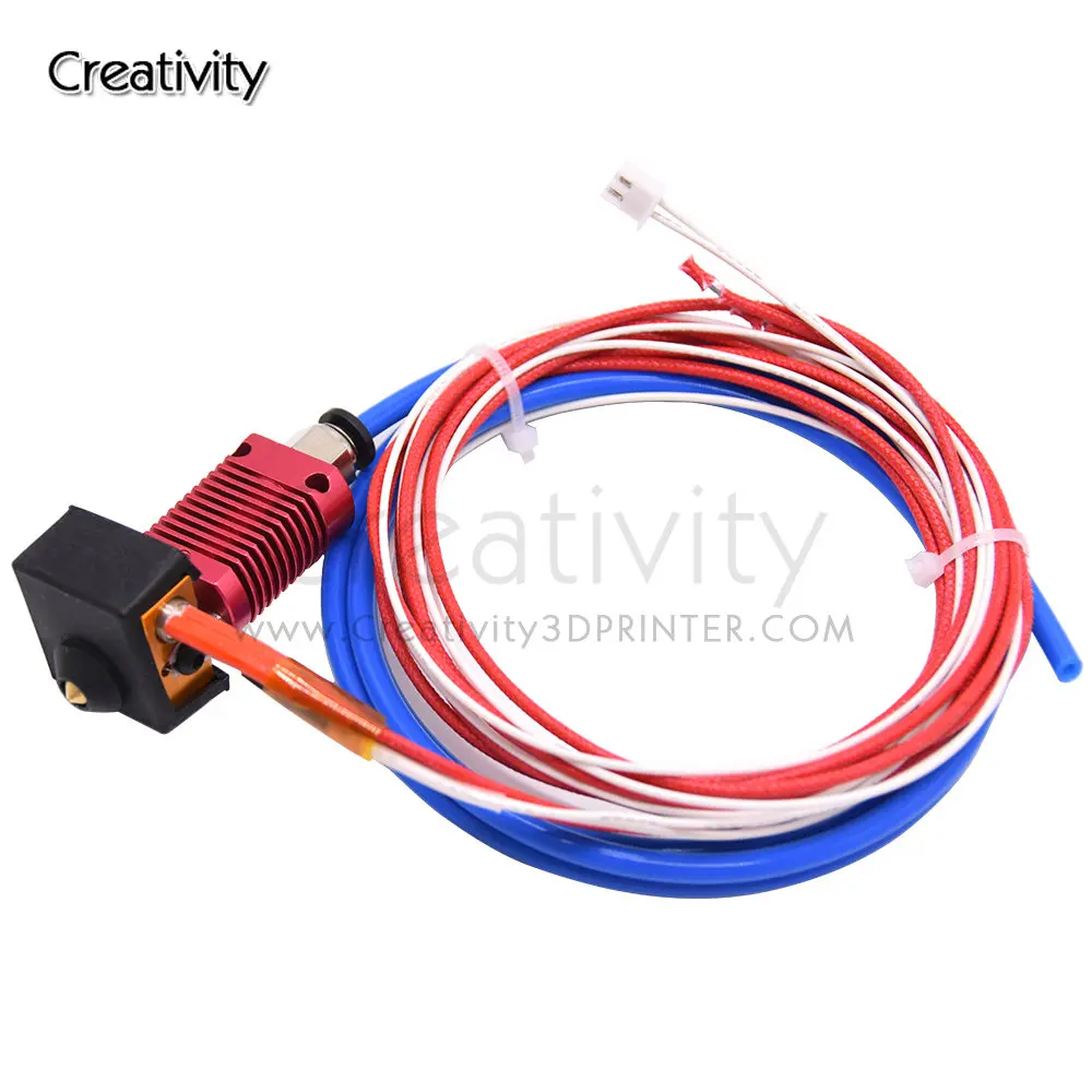 

3D Printer Parts Ender3 V2 Bowden Extruder hotend Kit Version Super PTFE Tubing MK8 Nozzle For Ender-3 Ender-3Pro CR10