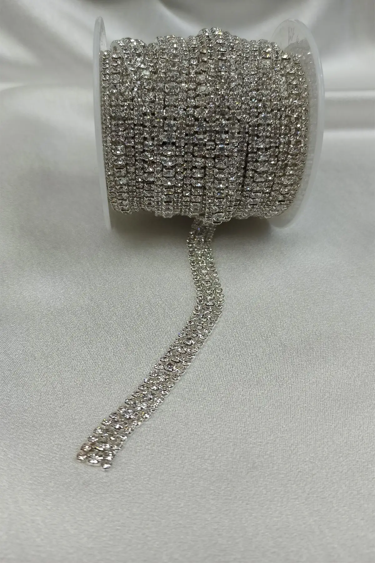 

Silver Color Row Strip Stone Beads