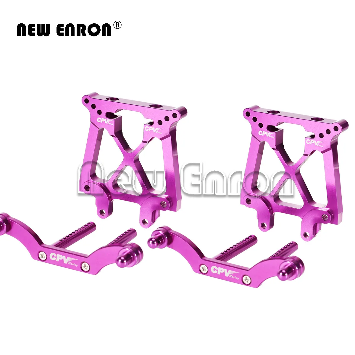 

NEW ENRON FRONT / REAR ALUMINUM SHOCK TOWER & BODY POST FOR HPI 1/8 SAVAGE 21 SS 3.5 4.6 5.9 X XL RC MODEL CAR