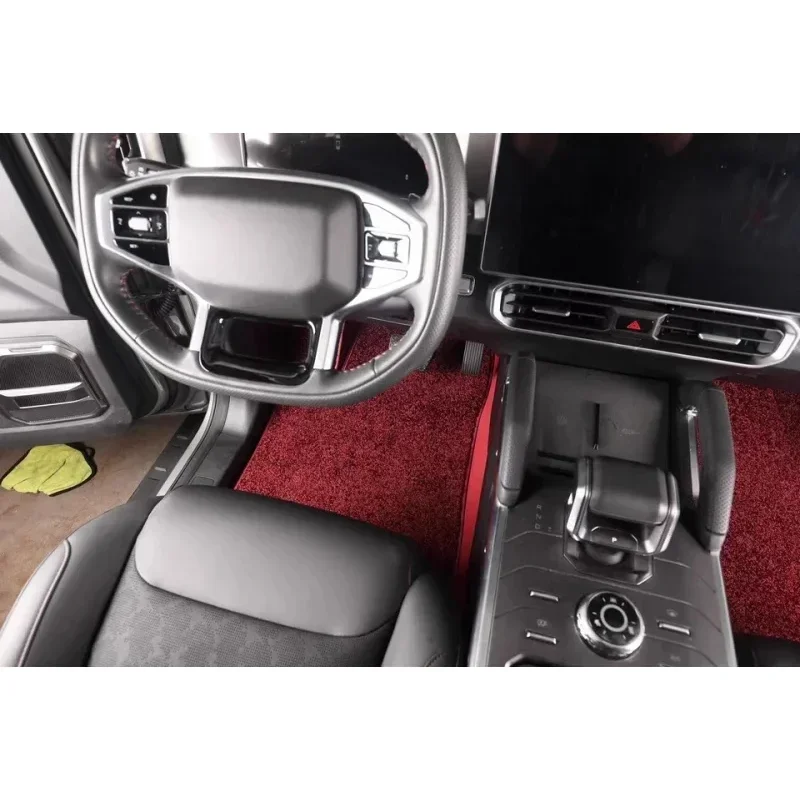 Подходит для JETOUR Traveler T2 2023-2024 автомобильные коврики полный набор двухслойных