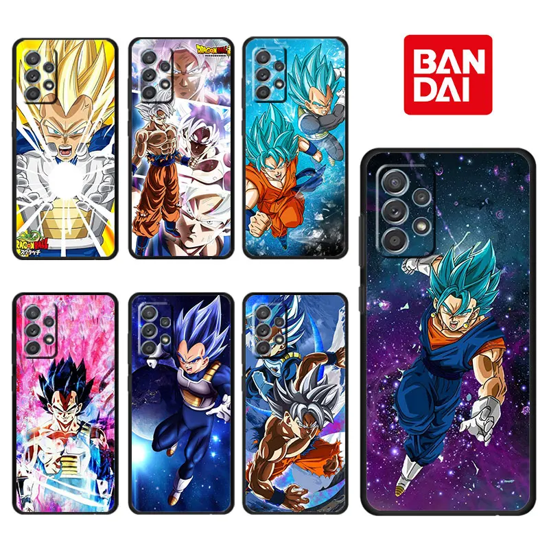 

Bandai Case for Samsung Galaxy A02 A02s A03 A11 A12 A13 A21 A51 A71 A52s A72 Cover Silicone Coque TPU Funda DBZ Vegeta Prince