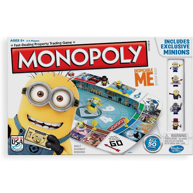 Chess And Cards Family Party Toys Despicable Me English Boar