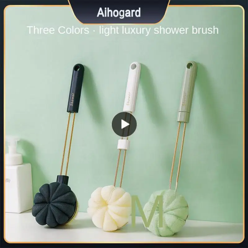 

Foot Wash Brush Soft Hair Double-sided Towel Bath Brush Household Scrub Back Back Brush Bath Brush Shower Accessories 2023