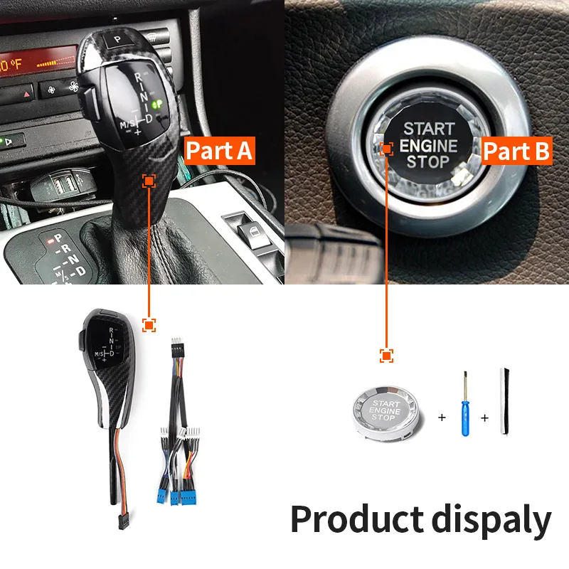 Рукоятка рычага переключения передач для BMW E46 E60 E61