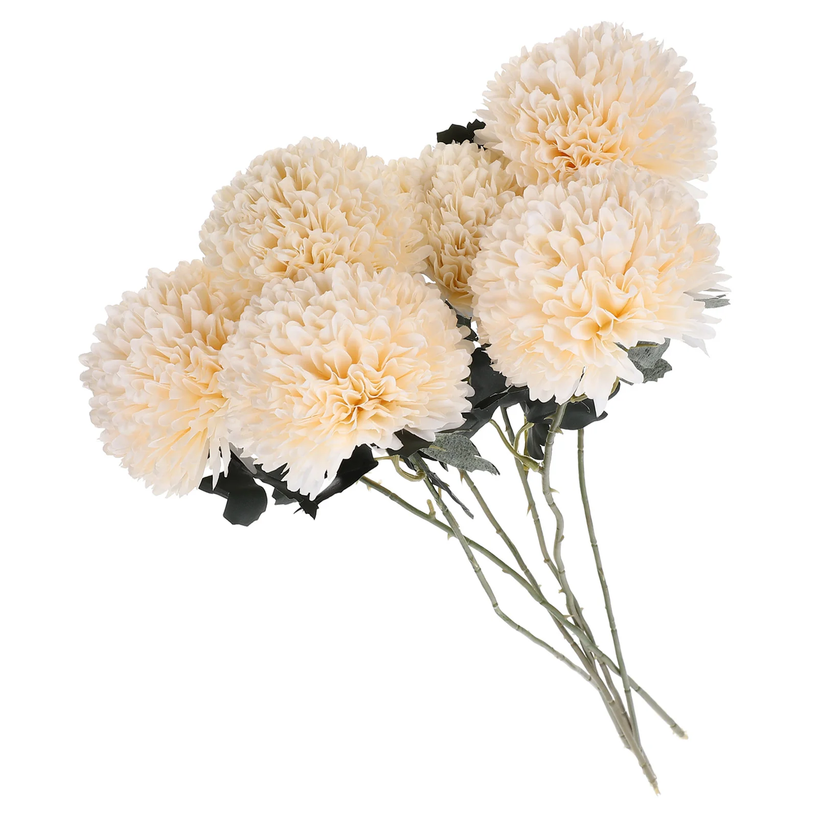 

Flowers Dandelion Flower Artificial Fake Bouquet Weddingdecoration Faux Dandelions Table Hydrangea Simulation Stem Bridal Stems