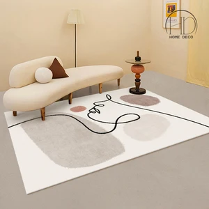 nordic art carpets for living room washable home decoration rectangle carpet bathroom non slip floor mat bedroom soft plush rugs free global shipping