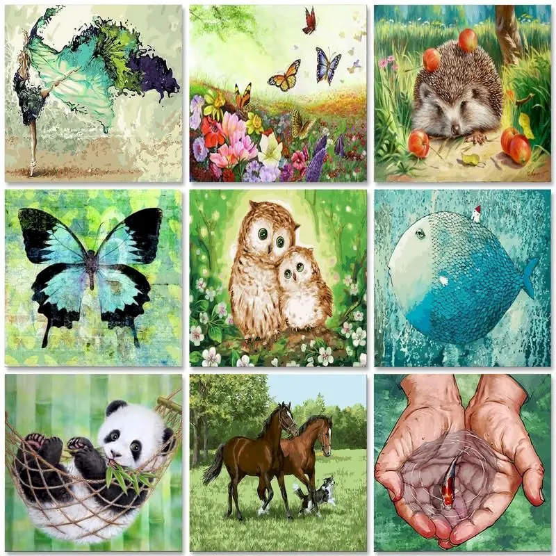 Набор для рисования по номерам на холсте 60 х75 см