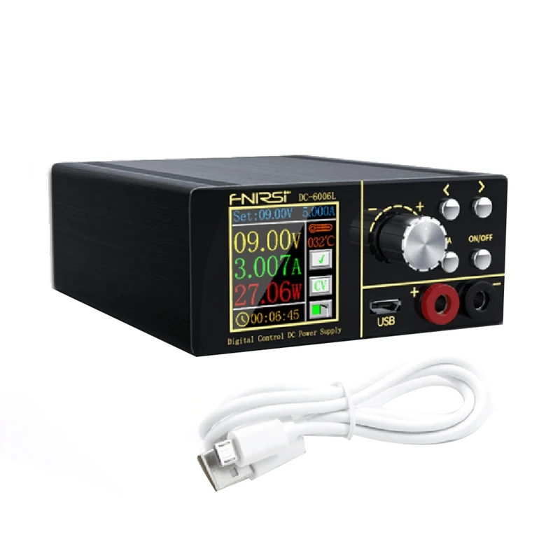 

FNIRSI PD 80W Desktop Mini Power Supply DC - DC Voltage Current Step-Down Mini Power Supply Buck Voltage Converter Voltmeter