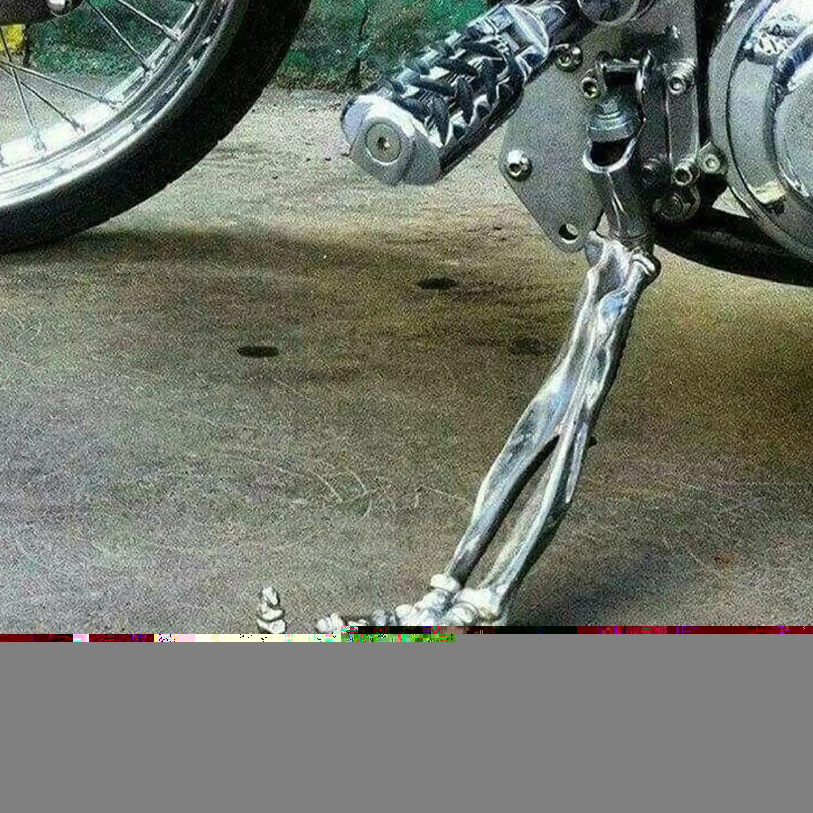 

Новый креативный металлический кронштейн для мотоцикла, персонализированный кронштейн для мотоцикла, аксессуары, подходящие для общего инструмента для поддержки автомобилей M5S5