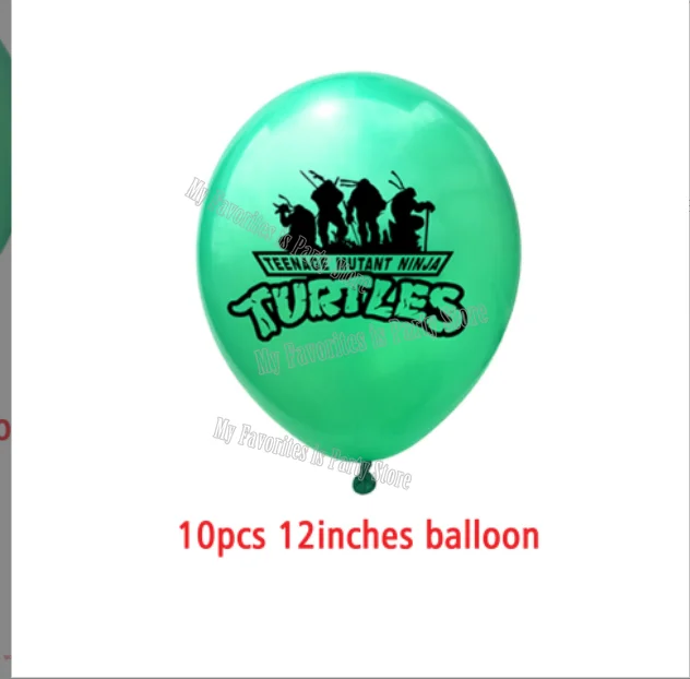 Подростковые мутанты Черепашки-ниндзя украшение на день рождения для мальчиков