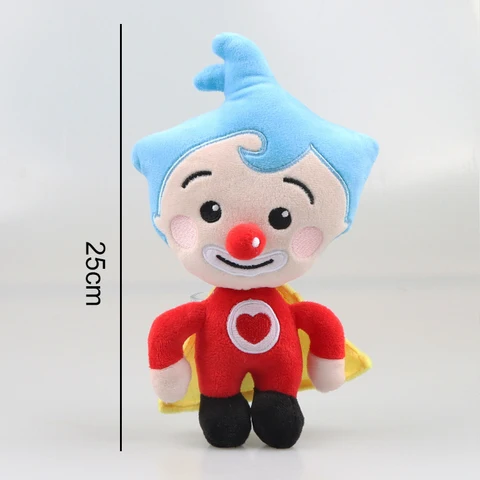 Плюшевая игрушка клоуна, милая плюшевая кукла клоуна, мягкая набивная аниме игрушка, подарок для детей на день рождения, 25 см