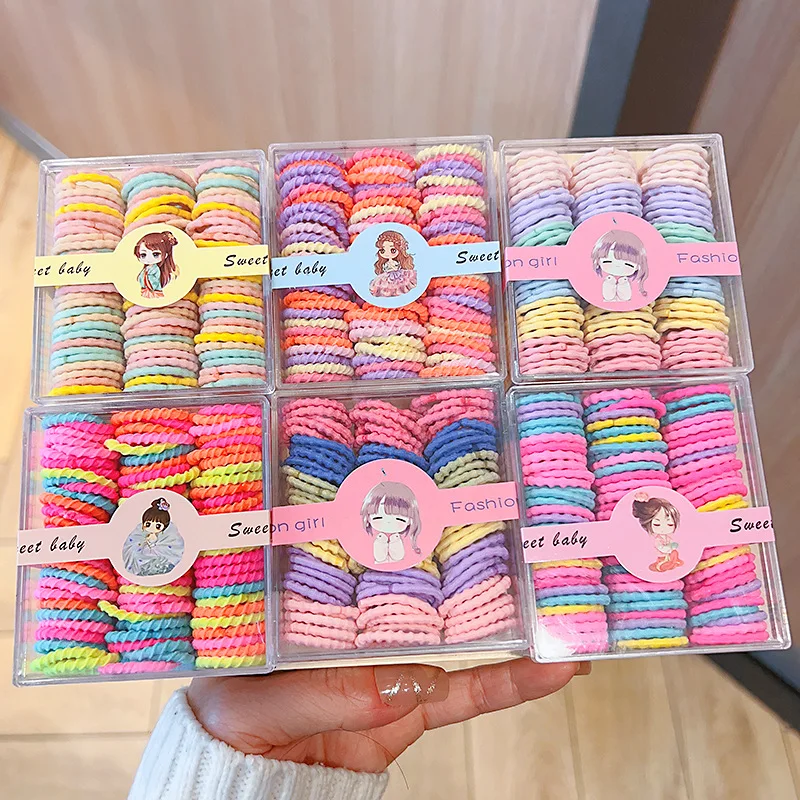 Rubber Hair Bands For Girl Child Princess Hair Accessories Headwear Wholesale