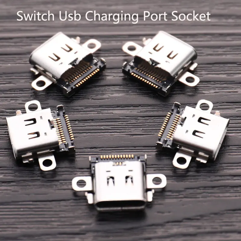 

Оригинальный зарядный Usb-порт для NS Switch, лот для консоли Nintendo Switch Lite, консоль питания, разъем Type-C