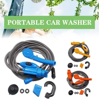 12v car wash machine camping portable shower dc car shower high voltage power washer electric pump outdoor camping
