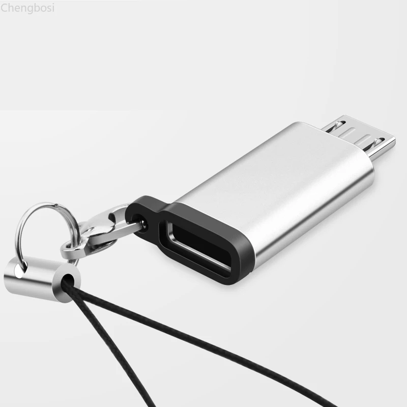 Кабель-адаптер USB Type-C мама-Micro папа для телефонов Android зарядное устройство Sycn Otg