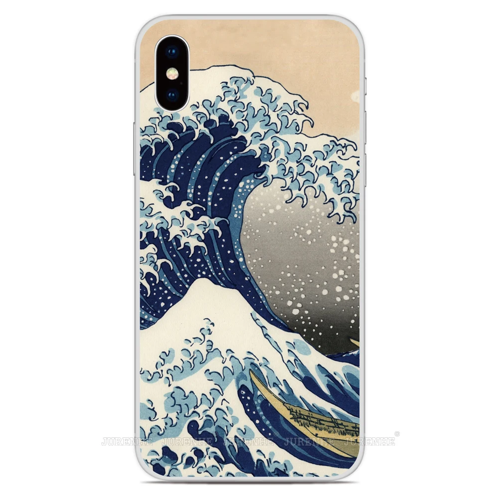 Чехол Wave off Kanagawa для UMIDIGI G100 G9A G9C G9T G9 G6 Note 90 90C 90A G3 G5 A16 A15 A13 Pro Max Nothing Phone 2A 1 2 Cover