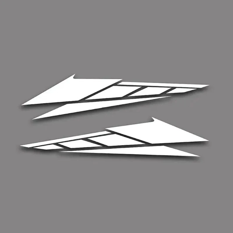 1 пара 28*6 6 см наклейки на заднюю часть мотоцикла декоративные мотоцикл