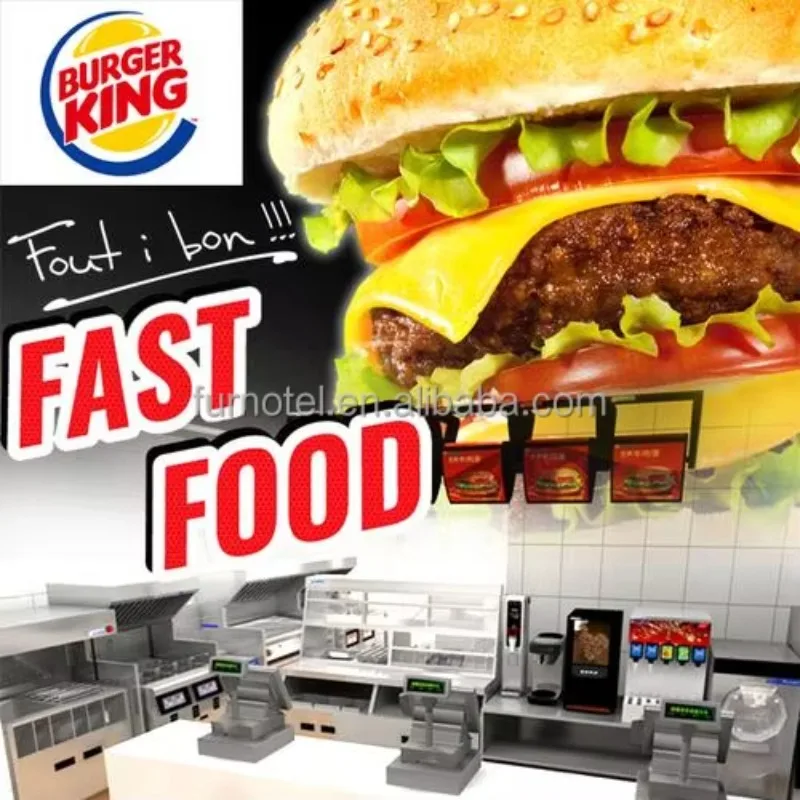 Фото Коммерческое оборудование для бургерных McDonald's 2026: Оборудование для кухни ресторанов быстрого питания, поставщик из Китая №2
