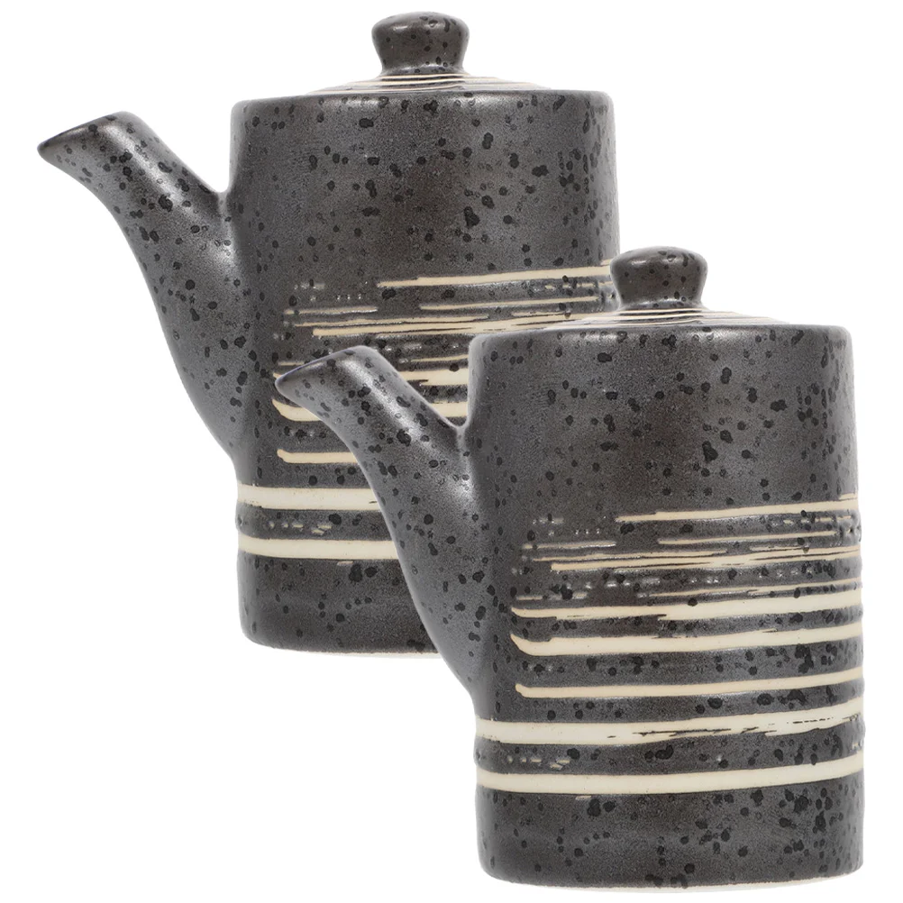 

Oil Dispenser Sauce Bottle Ceramic Soy Vinegar Olive Bottles Pot Japanese Kitchencruet Shoyu Style Ponzu Pitcher Container