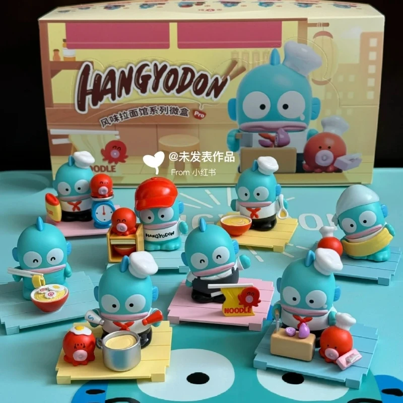 Новинка Sanrio Hangyodon Ароматизированная лапша фигурка для ресторана симпатичная