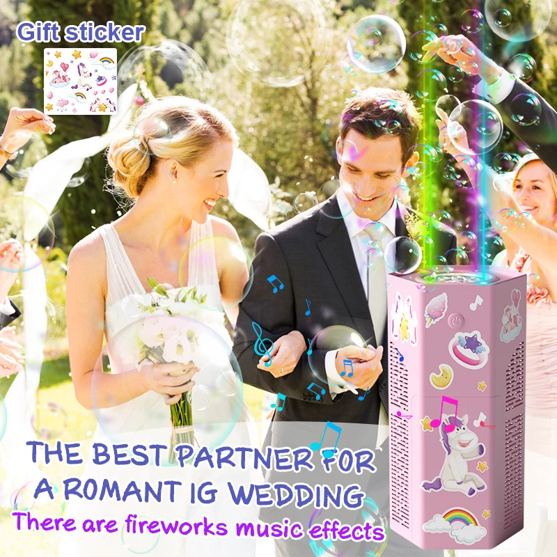 

Automatic Fireworks Bubble Machines With Led&Fireworks Sound Effect On The Ground Electronic Automatic Landing Fireworks Blowers