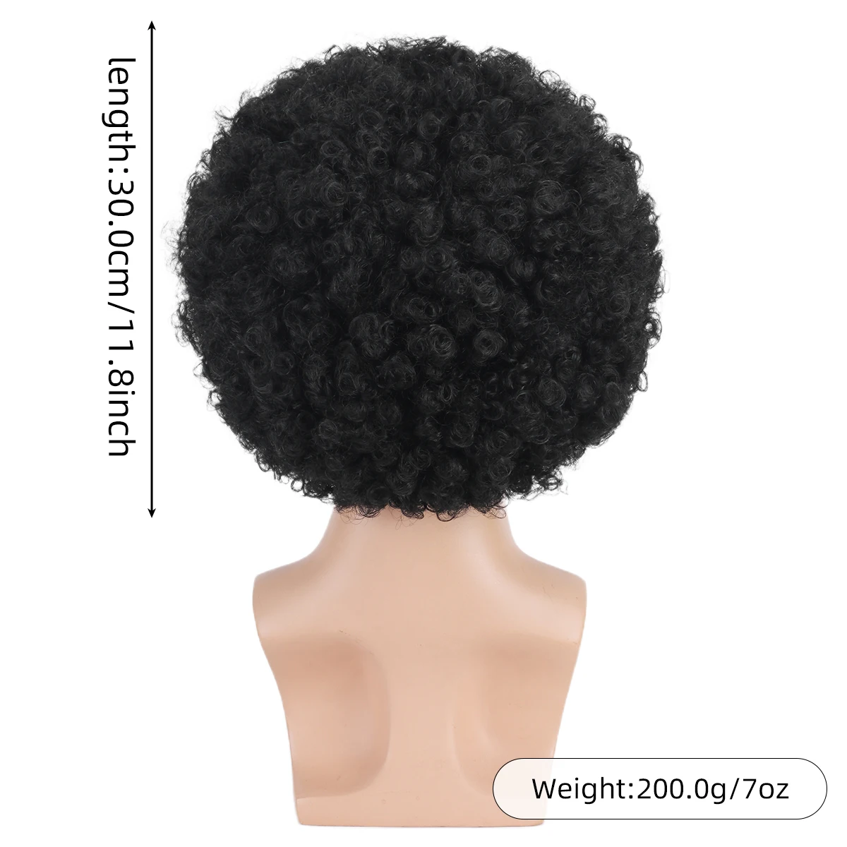 12-дюймовый Короткий Рулонный Мужской Синтетический Парик В Стиле Хип-хоп