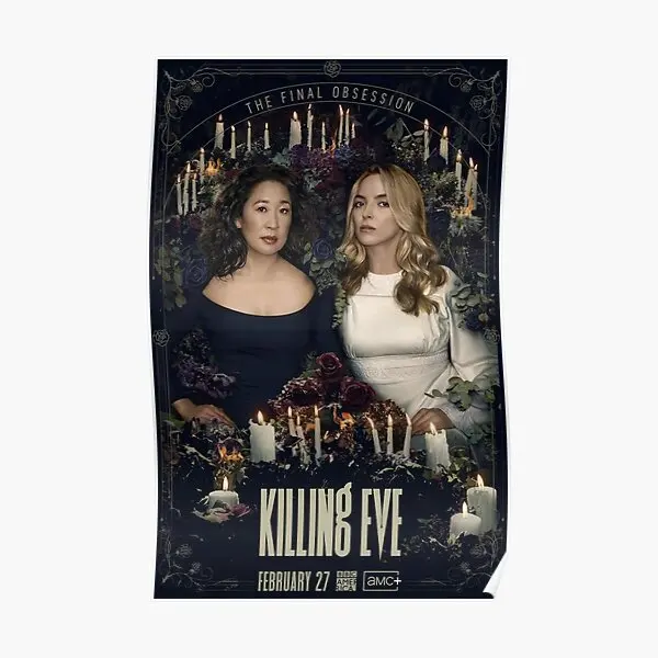 

Killing Eve S4 1 Poster Mural Modern Picture Vintage Decor Home Room Art Decoration Funny Print Painting Wall No Frame