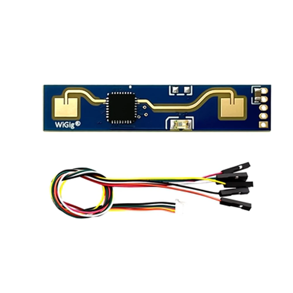 

HLK-LD2410 Human Presence Radar Sensor Module DC5-12V 24G Millimeter Wave Sensor Module Detection Range Angle Measurement