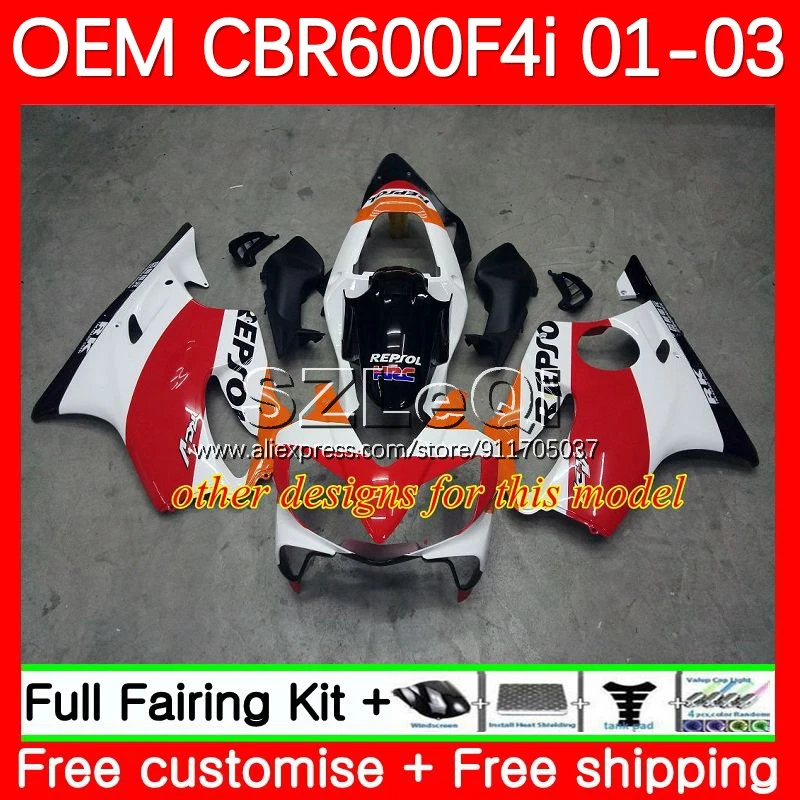 Инъекция + Дедал для HONDA CBR 600F4i 600CC 600 F4i CBR600F4i Красный Черный 01 02 03 31No.7 CBR600 2001 2002 2003