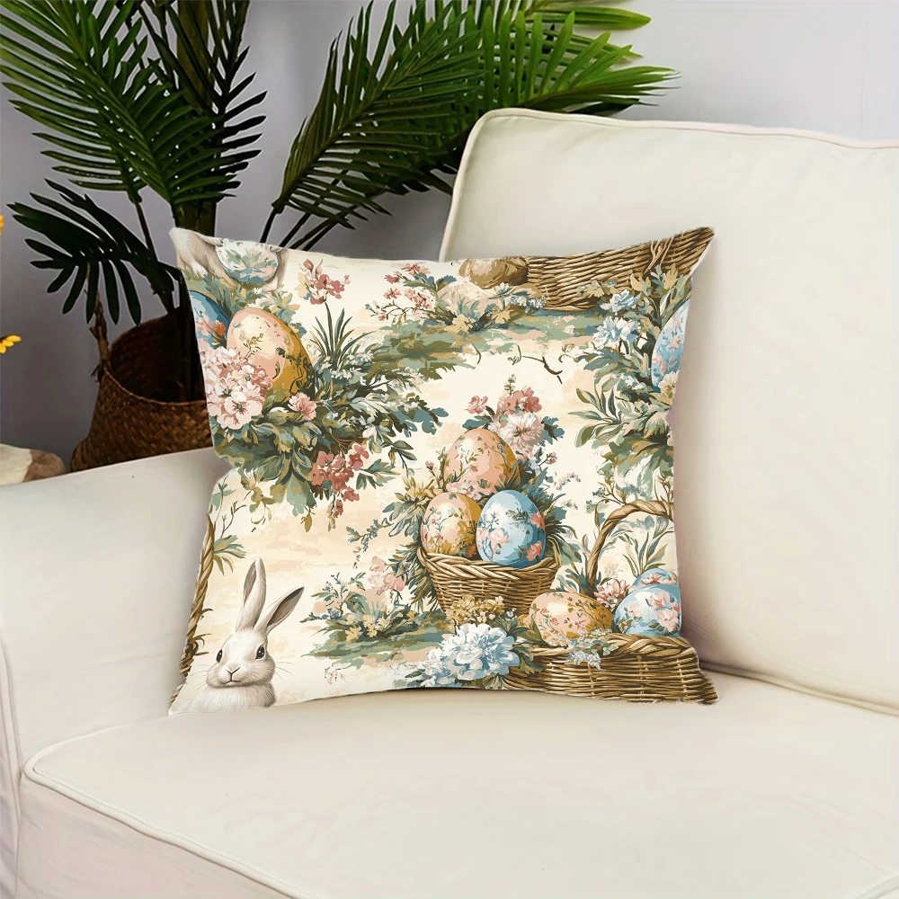 

Декоративная наволочка Easter Style Bunny Pattern Polyester 40x40 см