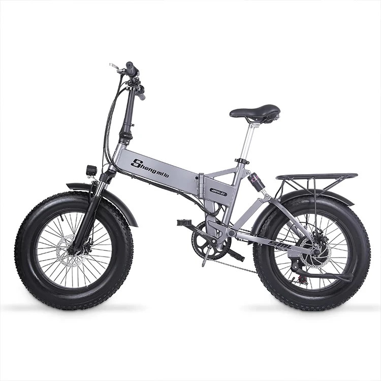 

2022 Long Range Aluminum Alloy Folding 48v 20inch Fat Tire Mountain 500W Bike Electric Bicycle For Adult