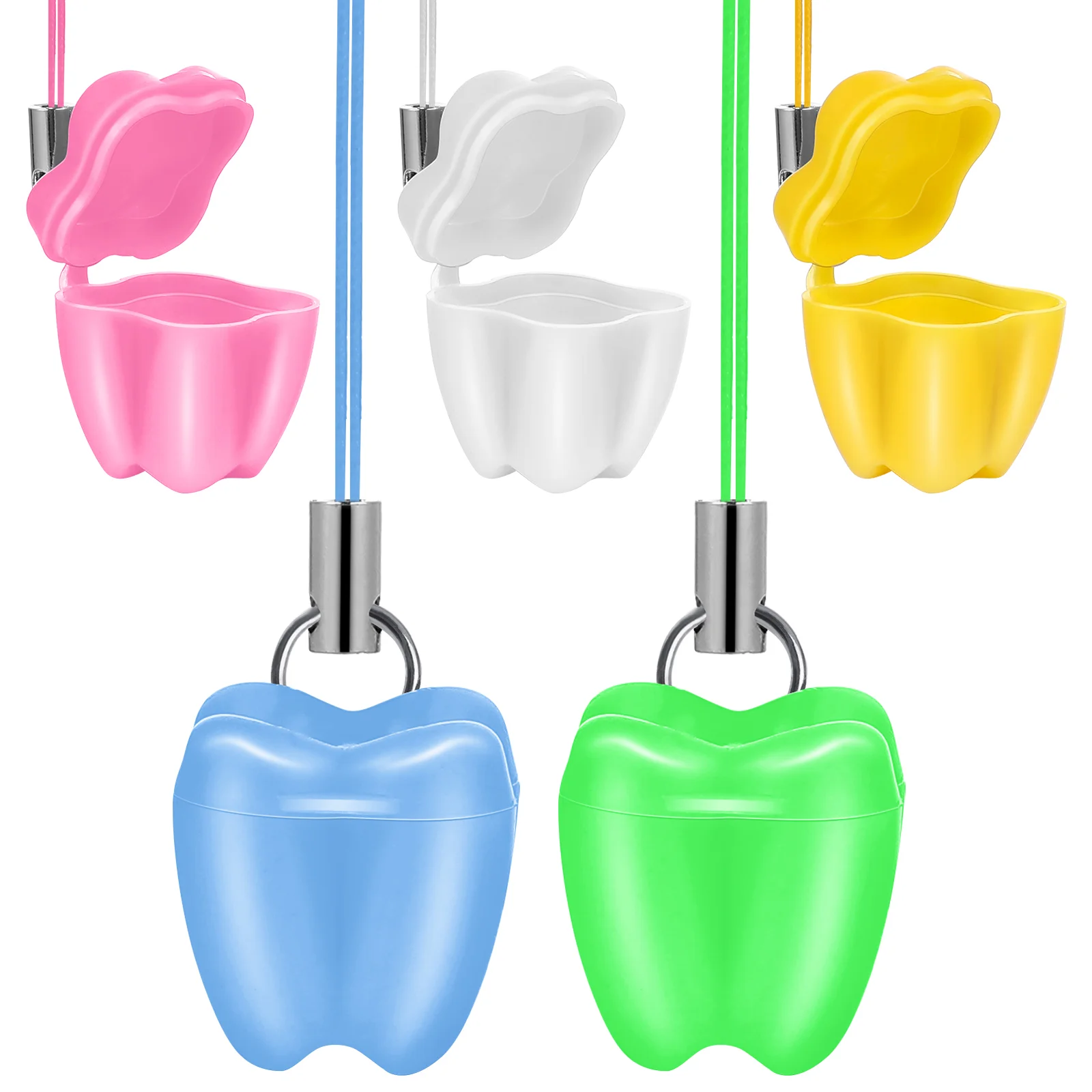 

5 Pcs Baby Presents Lost Teeth School Tooth Box Gift Baby Tooth Holder Baby Tooth Container Toddler