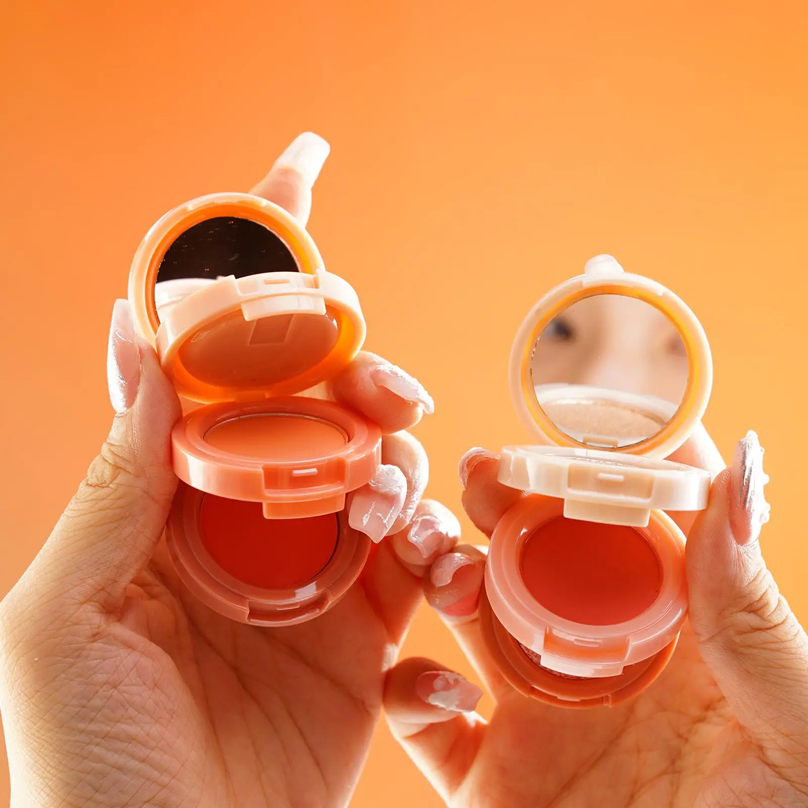 3 In 1 Highlighter Powder Palette Contour Bronzer Glitter Pearl Shimmer Blush Eyeshadow Long-Lasting Face Makeup Korean Cosmetic