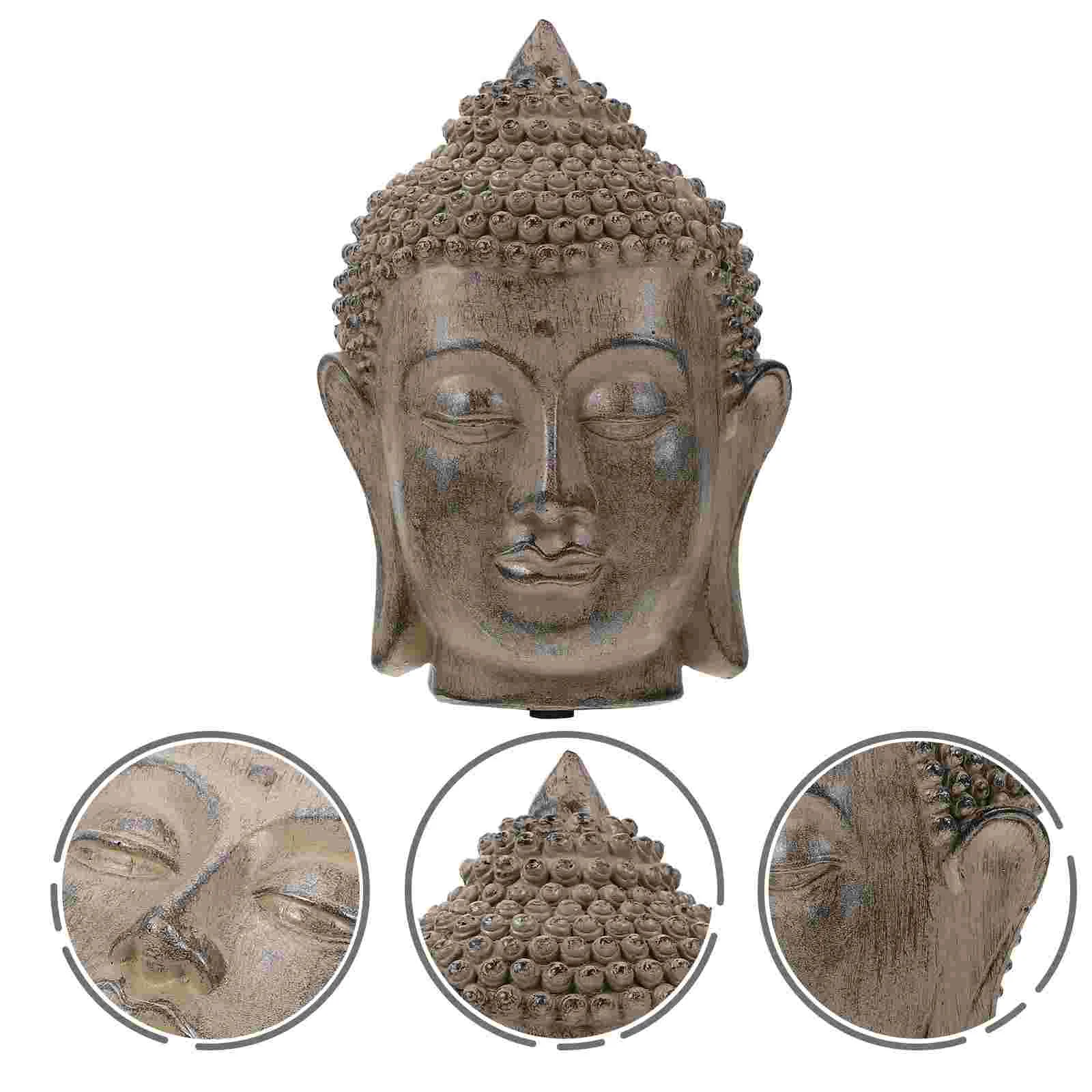 

Statue Head Shakyamuni Garden Meditating Sculpturehome Outdoor Standing