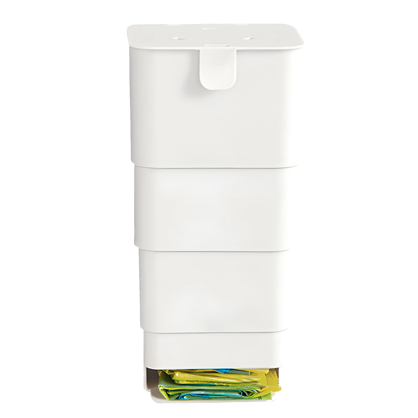 

Выдвижной Держатель для мусорного пакета, органайзер для продуктов, настенное крепление без маркировки, легко дозатор пакетов для покупок