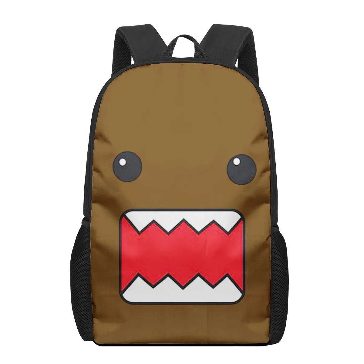 Domo kun cartoon Monster 3D Print School Bags for Boys Girls Primary Students Backpacks Kids Book Bag Satchel Back Pack