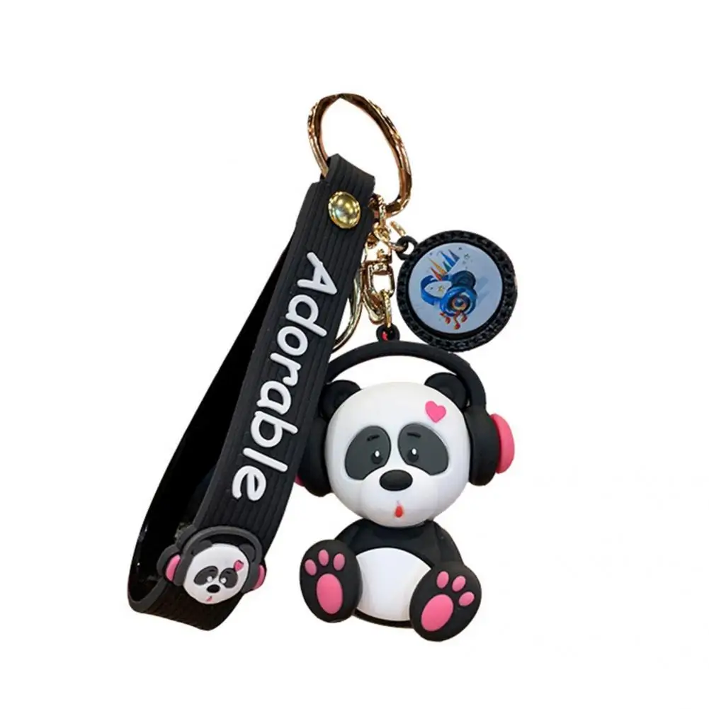 

Fine Workmanship Portable Mini Animal Figurine Key Ring Bag Pendant