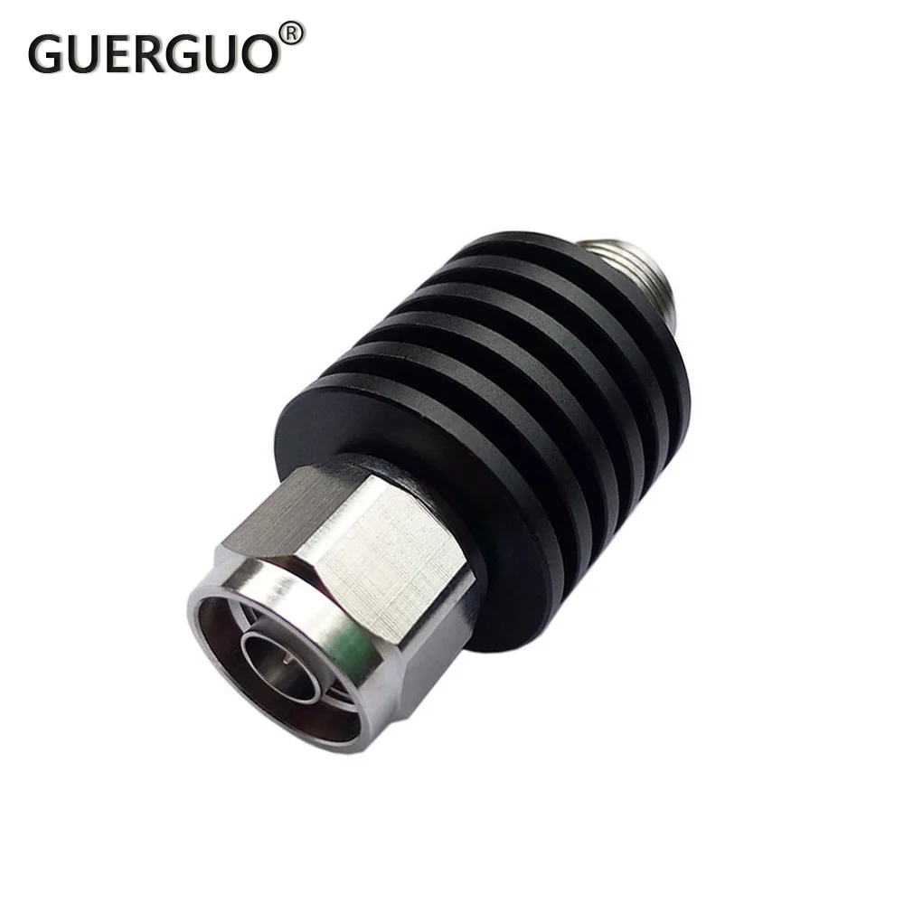 

10W N Type Attenuator DC-3Ghz/4Ghz 1/2/3/5/6/10/15/20/30db/40db N Male to Female RF coaxial Power plug Male to jack Female 50ohm